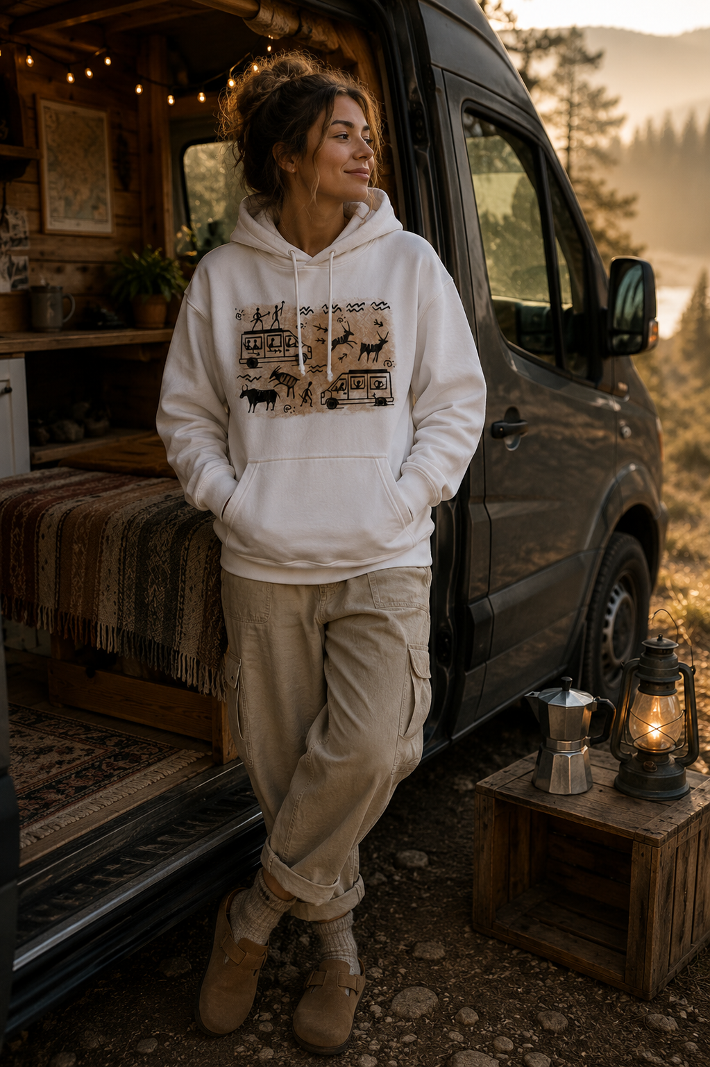 Hoodie – Cave Paintings