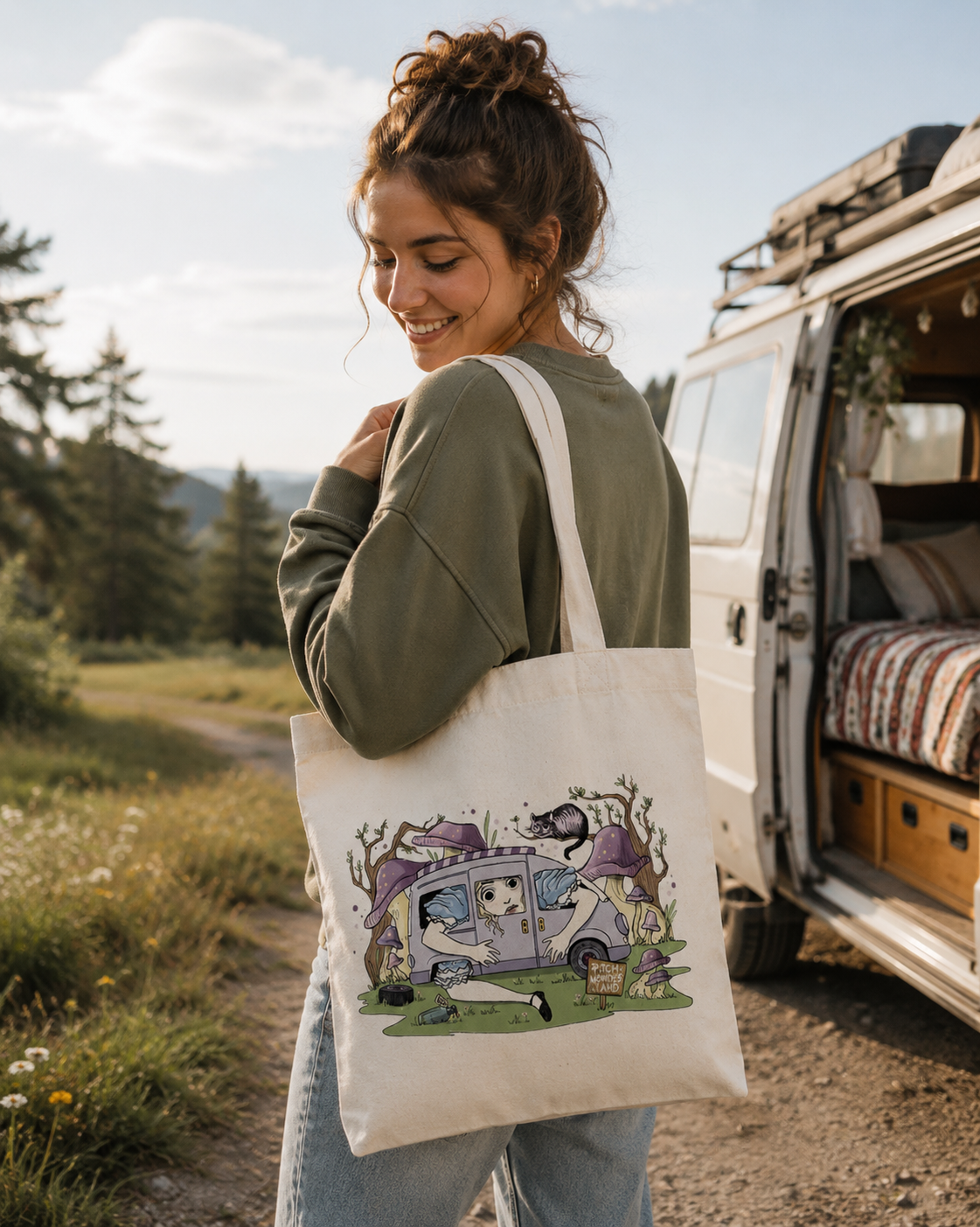 Tote bag – Alice Drink Me