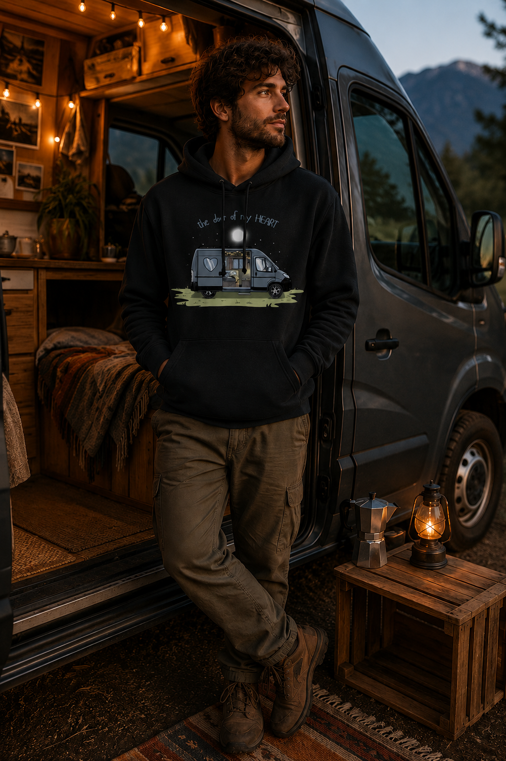 Hoodie – The Door Grey