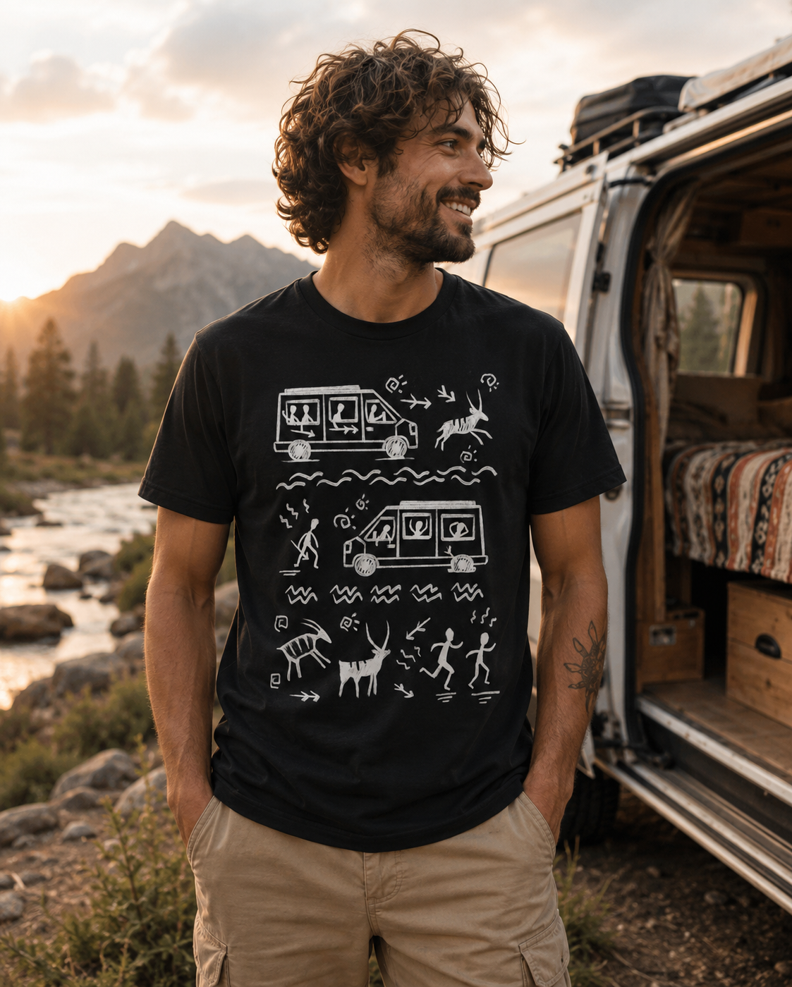 T-shirt – Cave Paintings